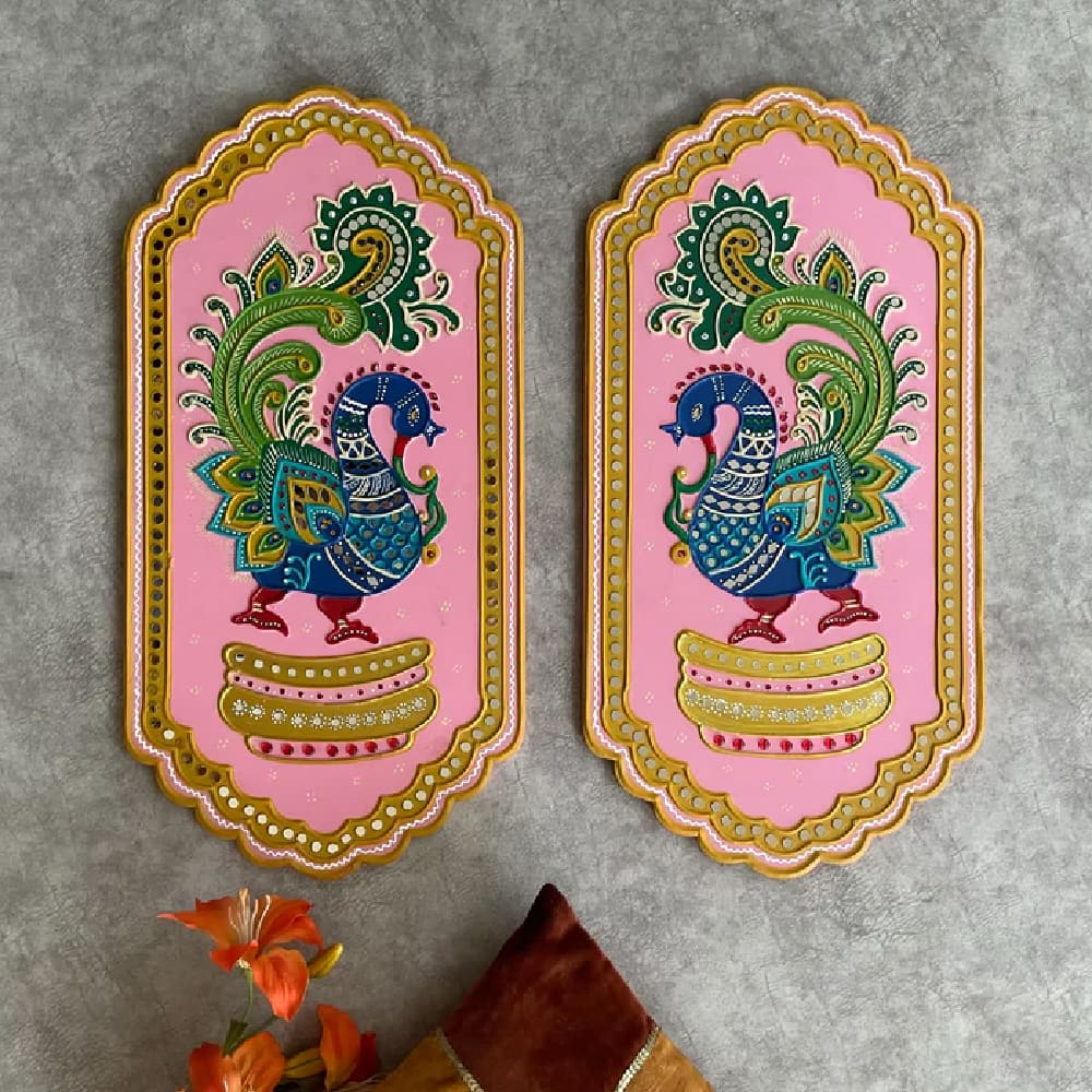 Annapakshi Lippan Wall Hanging