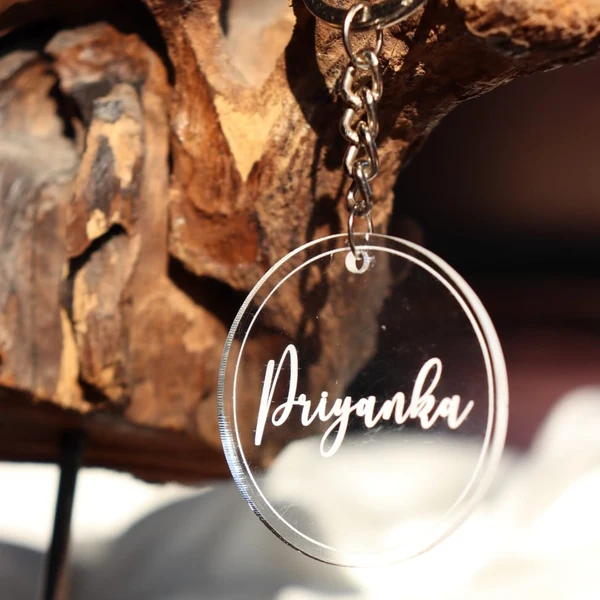 Personalised Acrylic Keychain with Name photo 3